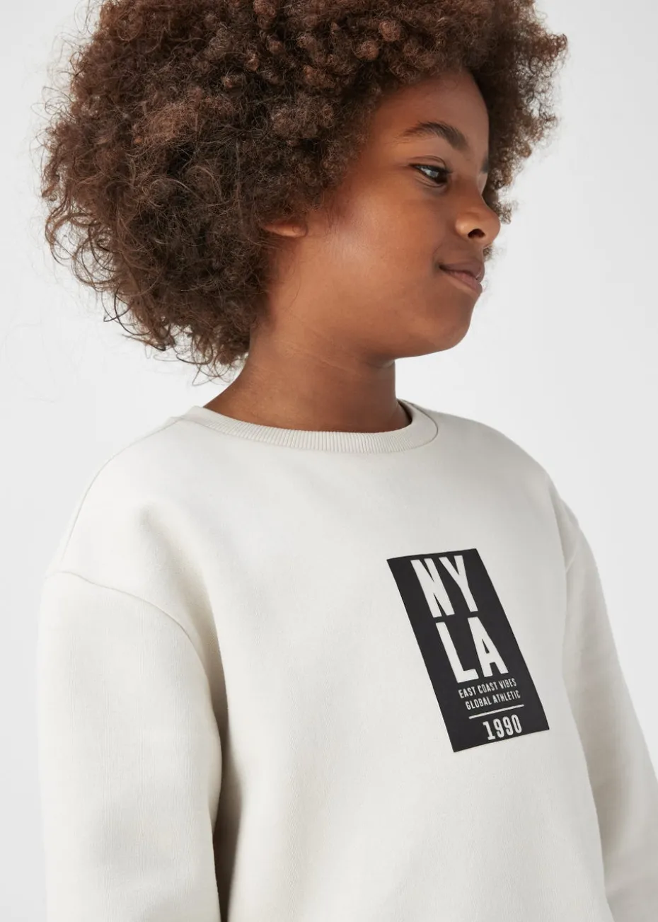 Boys Stone NY LA Sweatshirt & Joggers Set (4-13yrs)