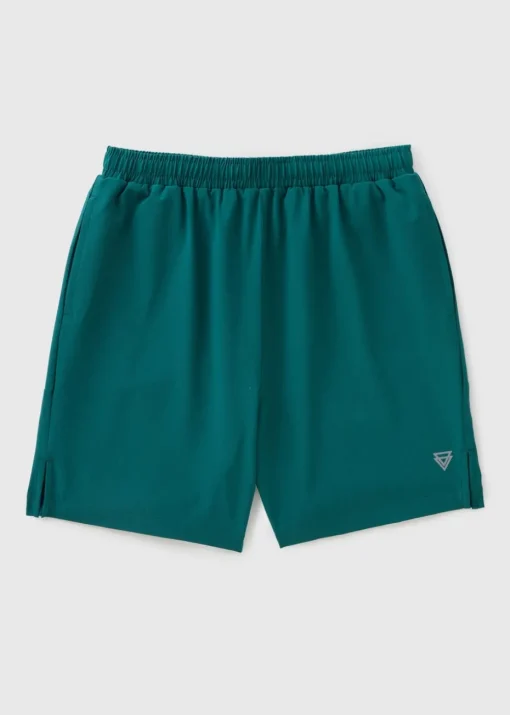 Boys Teal Sports Shorts (7-15yrs)