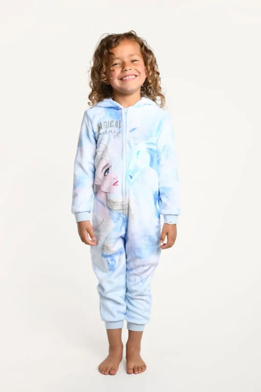 Brand Threads Girls Frozen Onesie