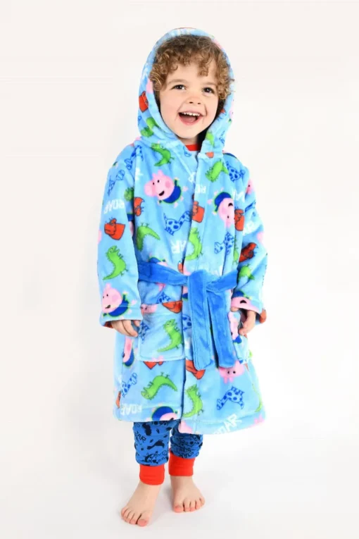 Brand Threads Kids' George Pig Dressing Gown