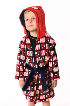 Brand Threads Kids' Spiderman Dressing Gown
