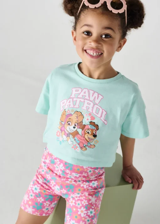 Brand Threads Paw Patrol Multi Top and Short Set (3 - 6 Years)