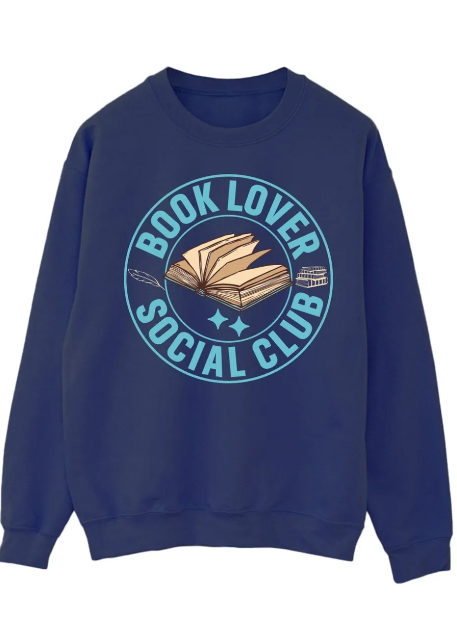 Brands In Navy World Book Day Book Lover Sweatshirt
