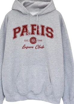 Brands In Paris Leisure Club Heather Grey Hoodie