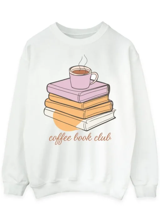 Brands In White World Book Day Coffee Book Club Sweatshirt