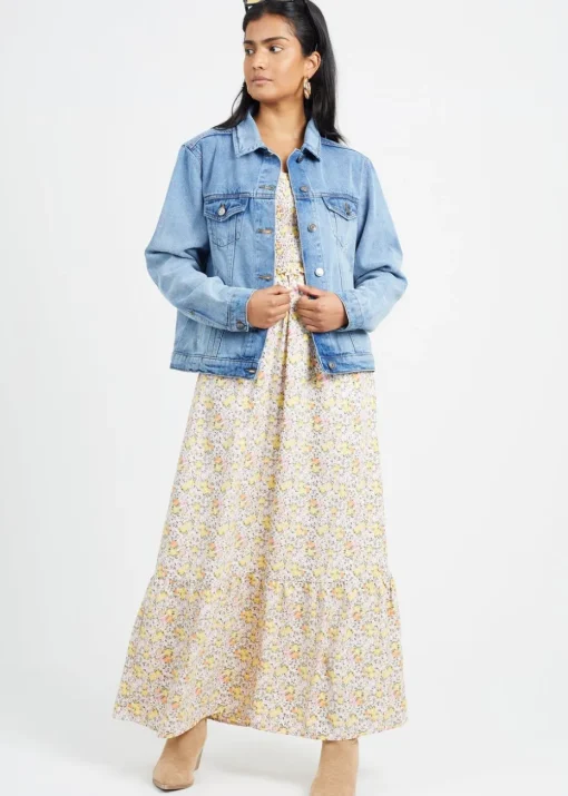 Brave Soul Blue Western Style Denim Jacket