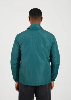 Brave Soul Green Lightweight Coach Style Jacket