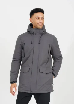 Brave Soul Grey Hooded Parka Jacket