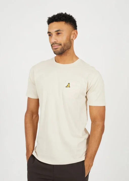 Brave Soul Light Blue 3 Pack Crew Neck T Shirts