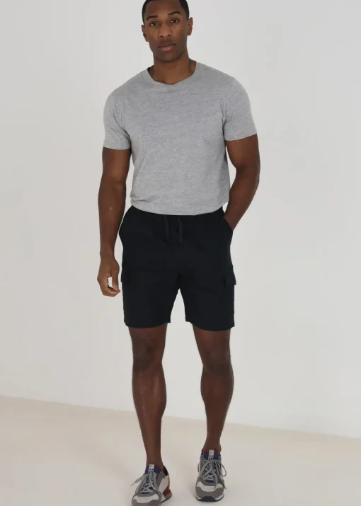 Brave Soul Navy Cargo Shorts