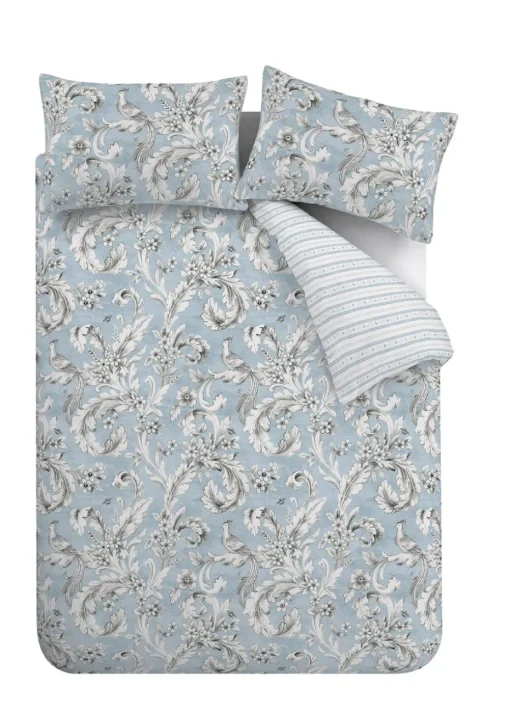 Bridgerton By Catherine Lansfield Regal Floral Reversible Duvet Cover Set