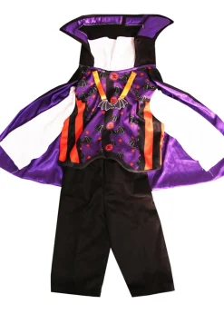Bristol Novelty Toddler Purple Vampire Halloween Costume (1-4yrs)