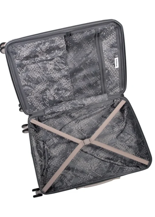 BritBag Kenmore Charcoal Suitcase