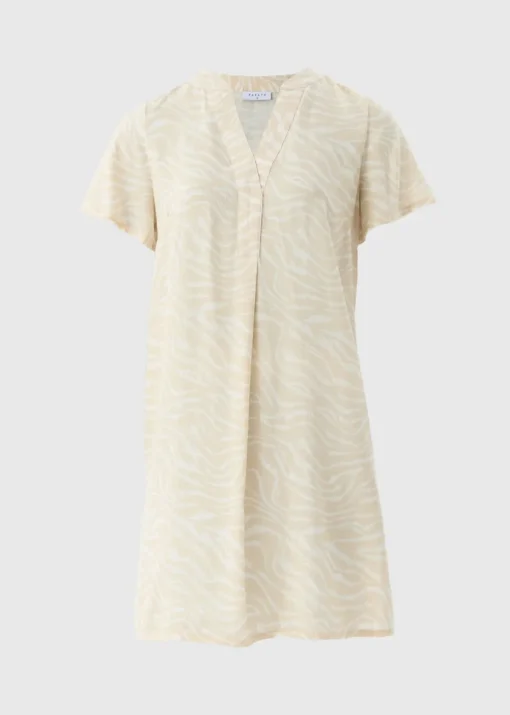 Brown Animal Popover Tunic