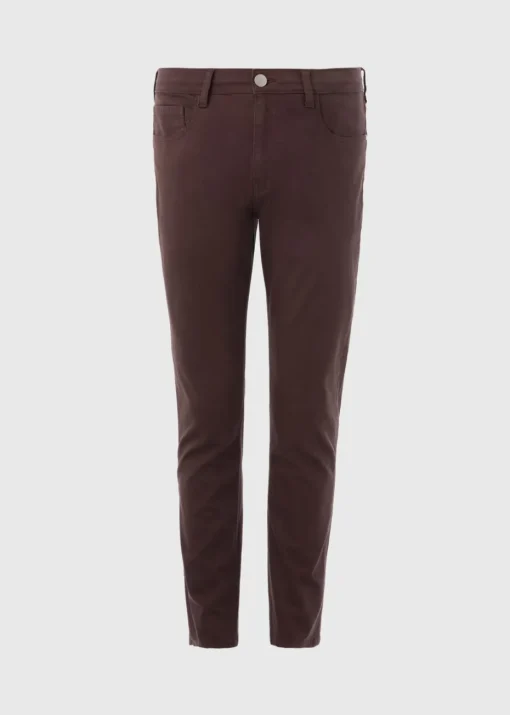Brown Garment Dye Jeans