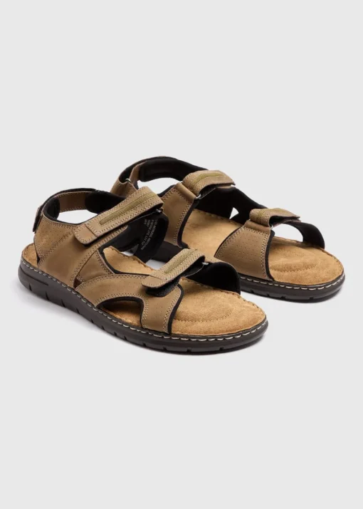 Brown Leather Sandal