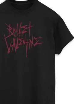 Bullet For My Valentine Logo Black T-Shirt
