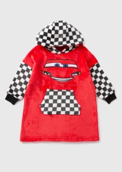 Cars Kids Red Lightning McQueen Snuggle Hoodie (3-13yrs)
