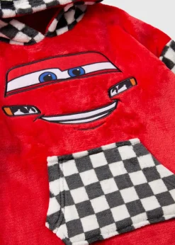 Cars Kids Red Lightning McQueen Snuggle Hoodie (3-13yrs)