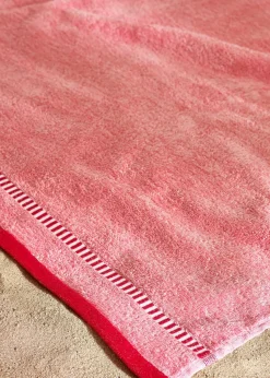 Catherine Lansfield Beach Huts Cotton Extra Large Beach Towel