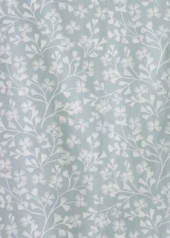 Catherine Lansfield Brooke Floral Lined Pencil Pleat Curtains