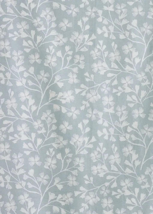 Catherine Lansfield Brooke Floral Lined Eyelet Curtains