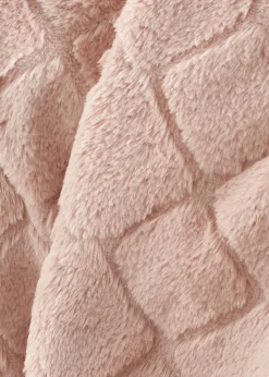 Catherine Lansfield Cosy Diamond Soft 130x170cm Blanket Throw