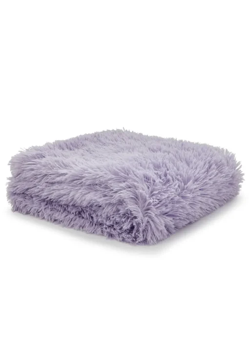 Catherine Lansfield Cuddly Deep Pile Blanket Throw (150x200cm)