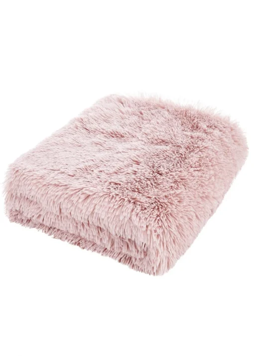 Catherine Lansfield Cuddly Deep Pile Blanket Throw