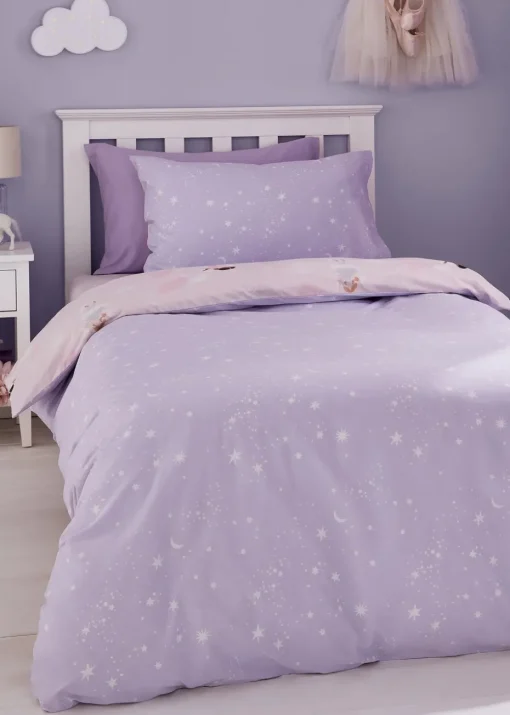 Catherine Lansfield Dancing Fairies Reversible Duvet Cover Set