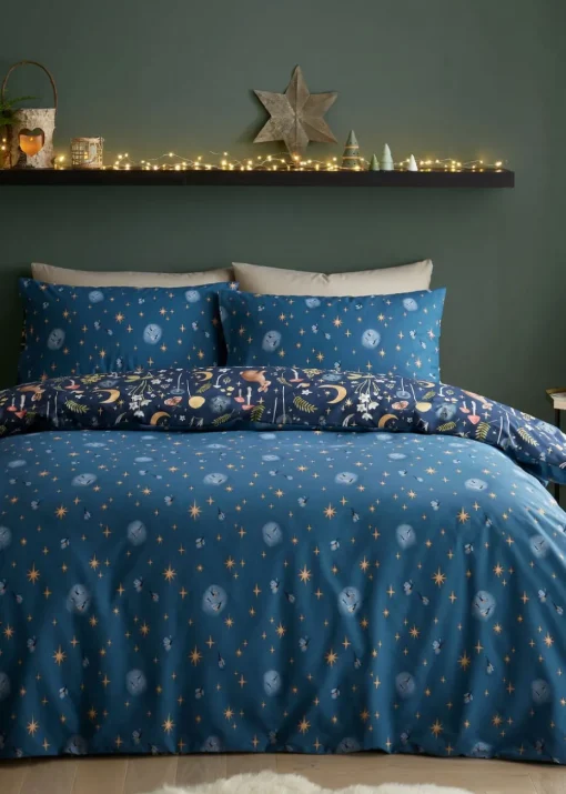 Catherine Lansfield Enchanted Twilight Animals Duvet Cover Set