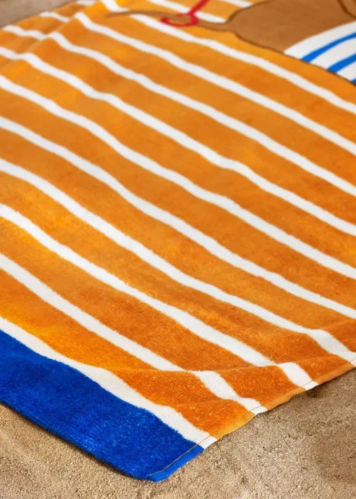 Catherine Lansfield Hot Dog Cotton Beach Towel