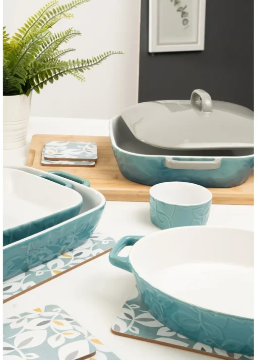 Catherine Lansfield Inga Casserole Dish With Lid 31cm