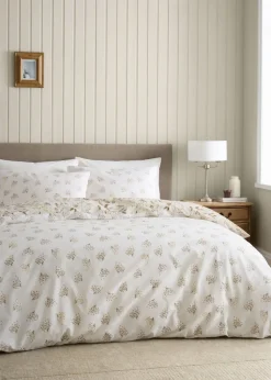 Catherine Lansfield Isadora Floral Reversible Duvet Cover Set