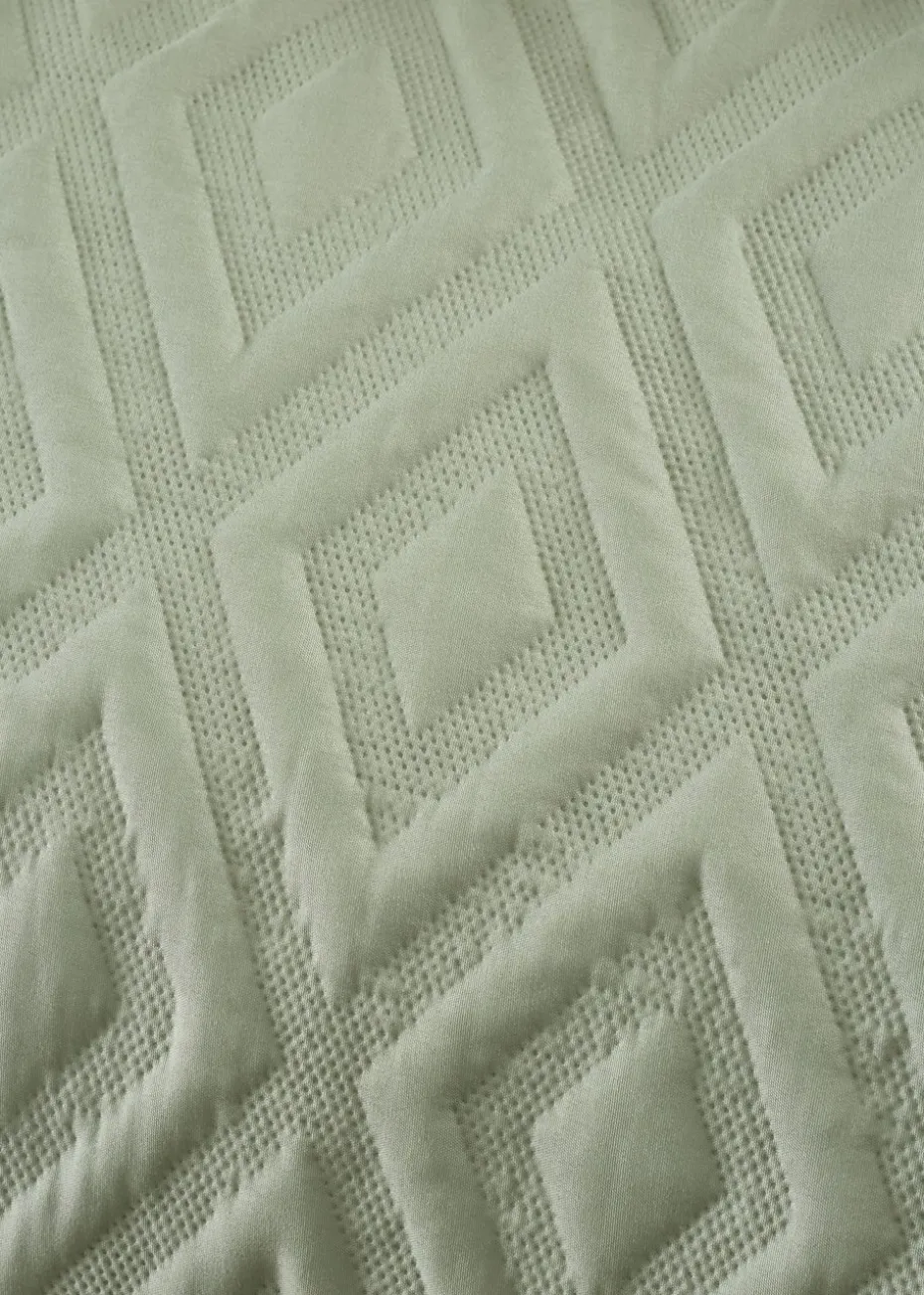 Catherine Lansfield Jacob Geo Soft Touch Duvet Cover Set