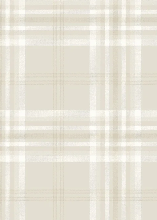 Catherine Lansfield Kelso Check Cream