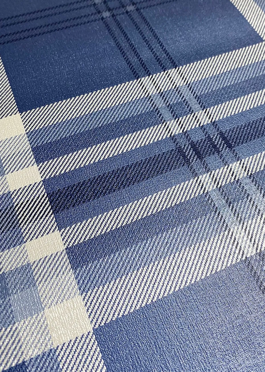 Catherine Lansfield Kelso Check Wallpaper