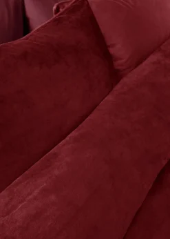 Catherine Lansfield Kingsley Soft Matt Velvet Duvet Cover Set