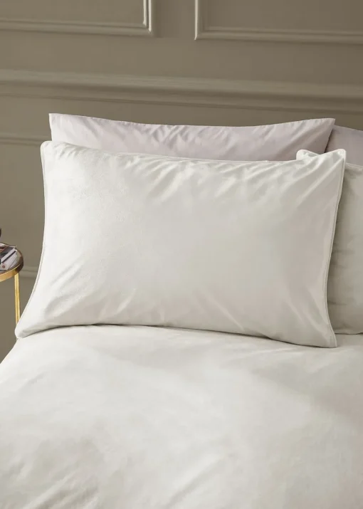 Catherine Lansfield Kingsley Soft Matt Velvet Duvet Cover Set