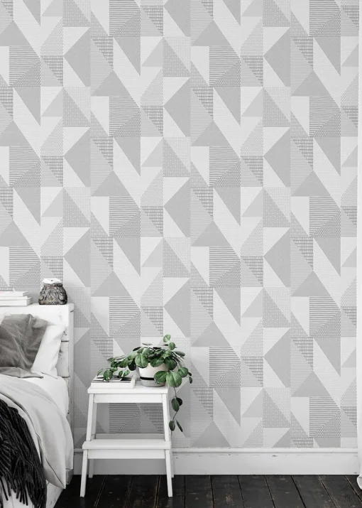 Catherine Lansfield Larsson Geo Wallpaper