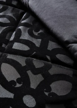 Catherine Lansfield Lattice Cut Velvet Quilted Bedspread (220x230cm)
