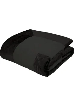 Catherine Lansfield Lattice Cut Velvet Quilted Bedspread (220x230cm)