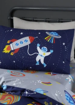 Catherine Lansfield Lost In Space Reversible Duvet Cover Set