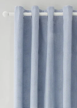 Catherine Lansfield Lucie Floral Frill Fully Reversible Eyelet Curtains