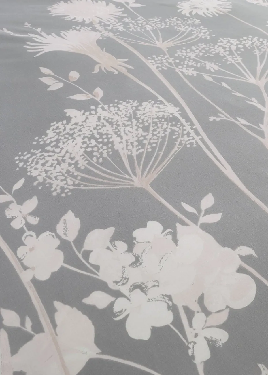 Catherine Lansfield Meadowsweet Floral Reversible Duvet Cover Set