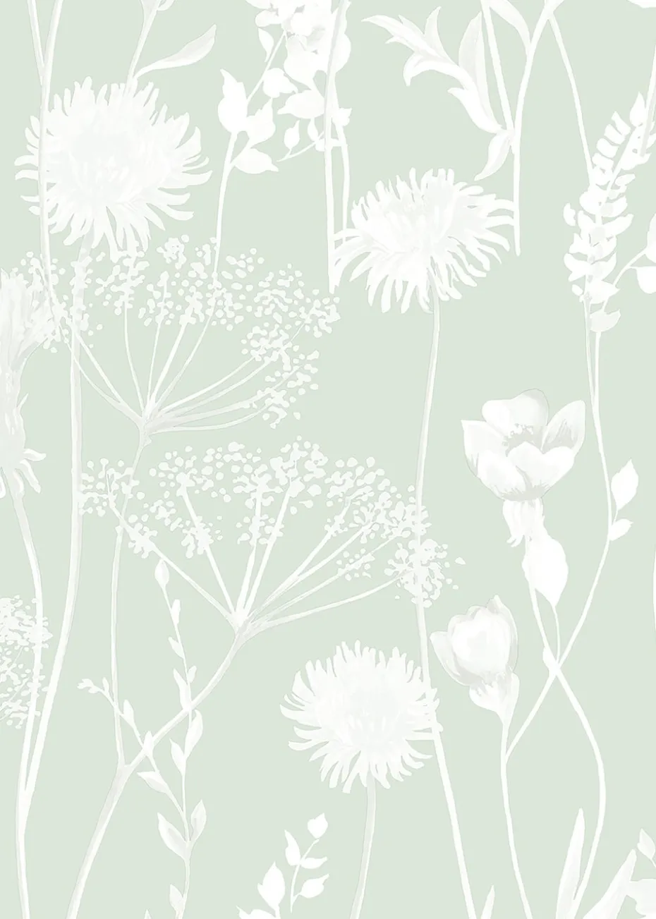 Catherine Lansfield Meadowsweet Floral Wallpaper