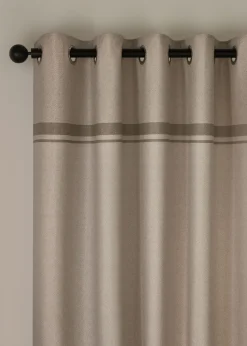 Catherine Lansfield Melville Lined Eyelet Curtains