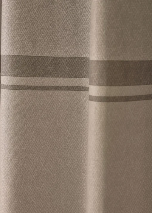 Catherine Lansfield Melville Lined Eyelet Curtains