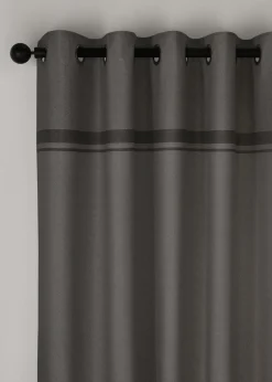 Catherine Lansfield Melville Lined Eyelet Curtains