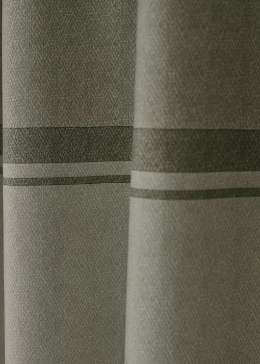 Catherine Lansfield Melville Lined Eyelet Curtains